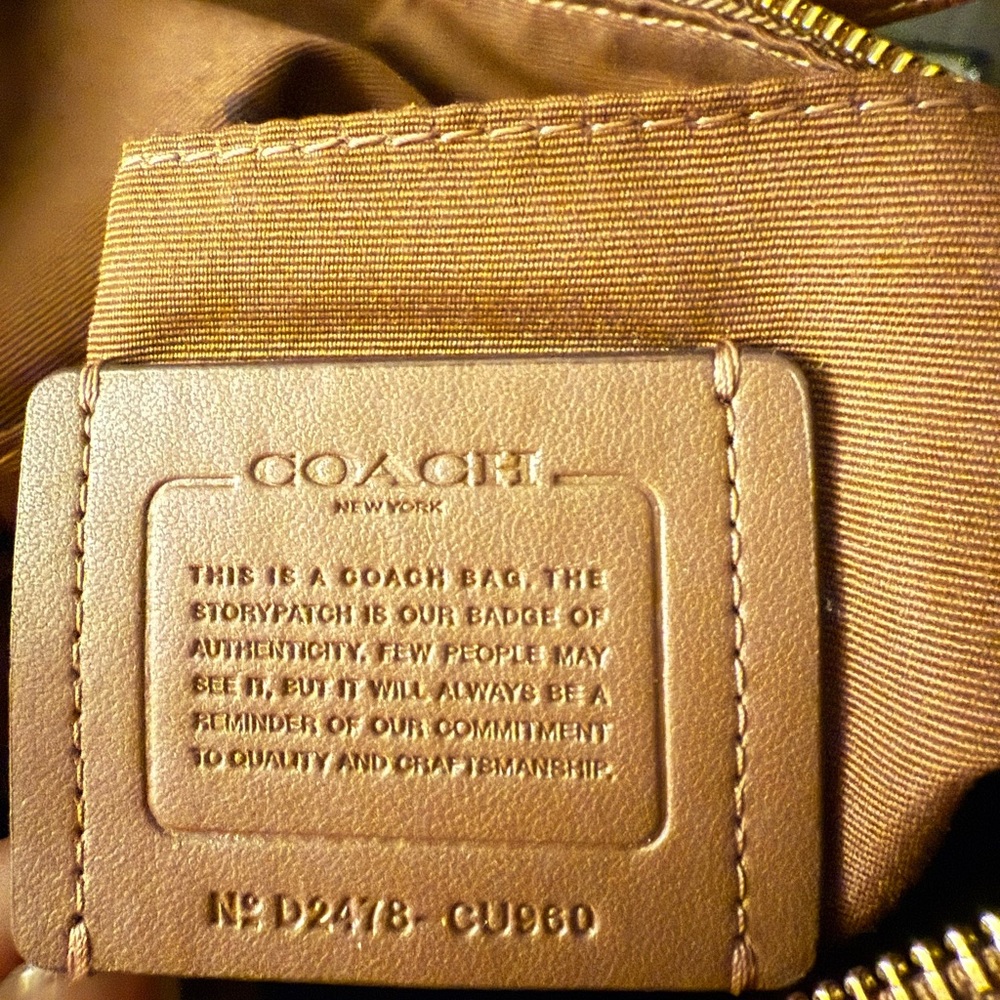 Coach cross body bag - Picture 8 of 8
